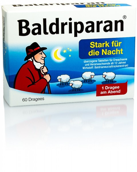 BALDRIPARAN STARK FÜR DIE NACHT DRAGEES 60St