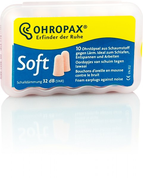 OHROPAX SOFT SCHAUMSTOFF-STÖPSEL 10St