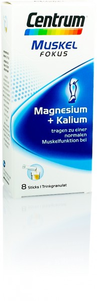 CENTRUM MUSKEL FOKUS MAGNESIUM + KALIUM STICKS 8St