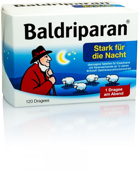 BALDRIPARAN STARK FÜR DIE NACHT DRAGEES 120St