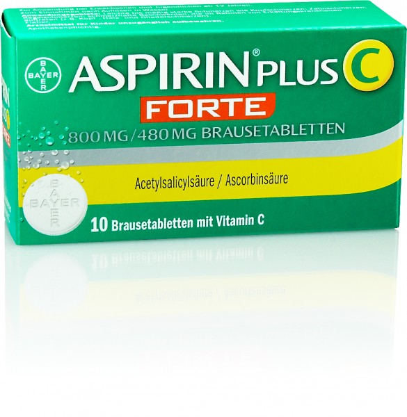 ASPIRIN PLUS C FORTE BRAUSETABLETTEN 10 St